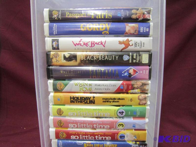 VHS movies