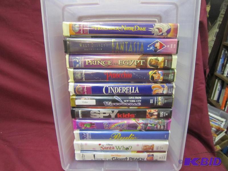 VHS movies