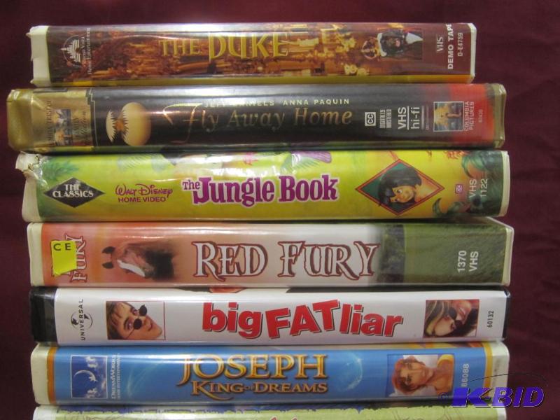VHS movies