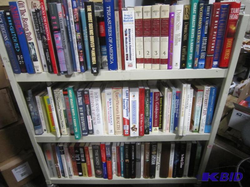 3 Shelves of books