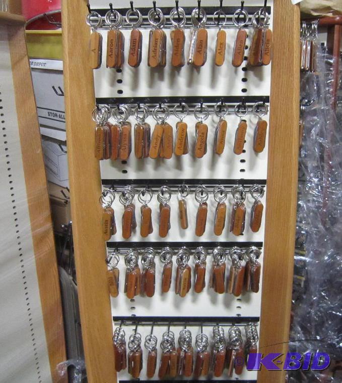 Rack of Pocket Knives