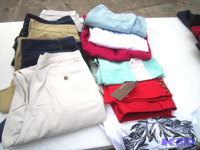 12 pair crop pants