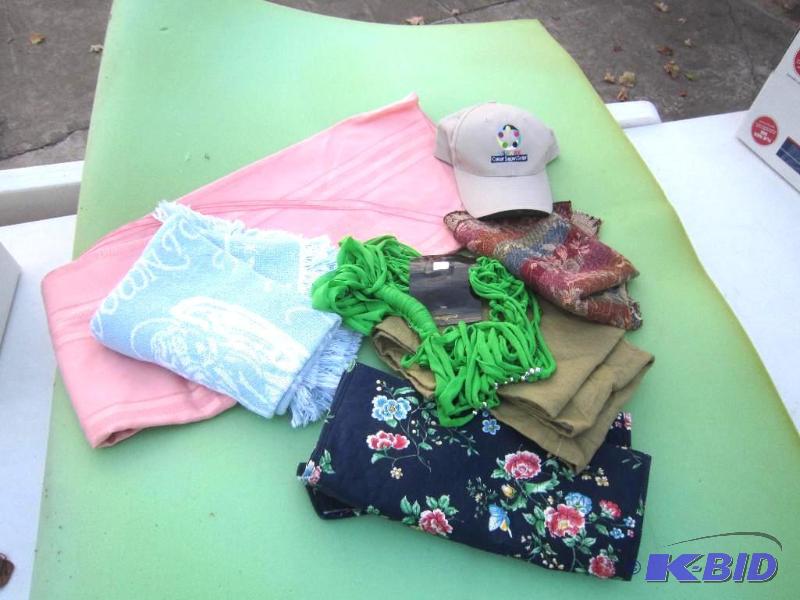 Cushion and Tablecloth