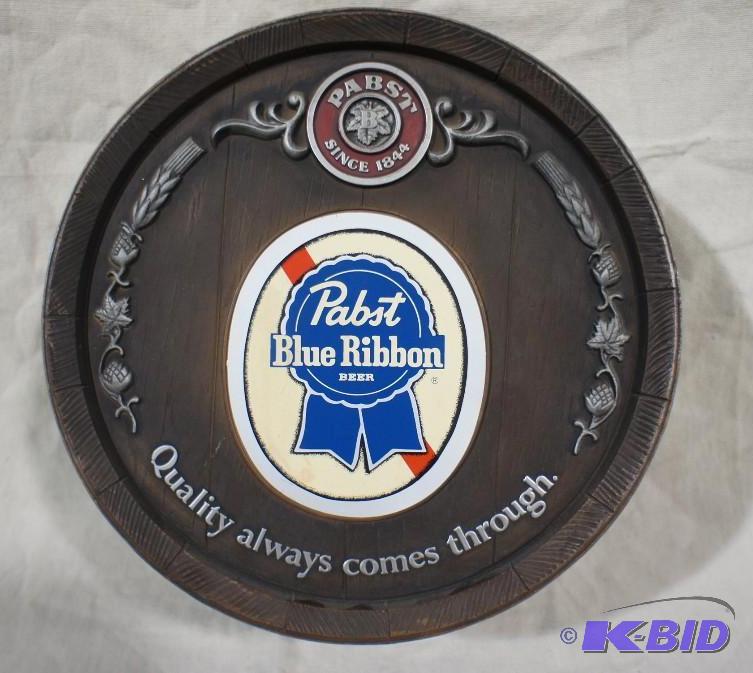 Pabst Barrel Head - 16&quot diameter. Please...