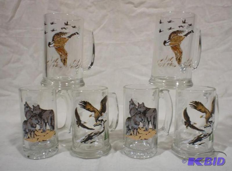 Schmidt Beer Collector Series (6) Mugs Total....