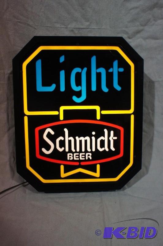 Schmidt Beer Neo Neon Box Light - NEW IN BOX ...