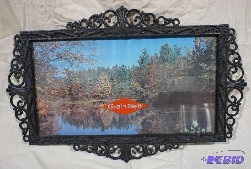 Grain Belt Scenic Pictures in Wrought Iron Fr...
