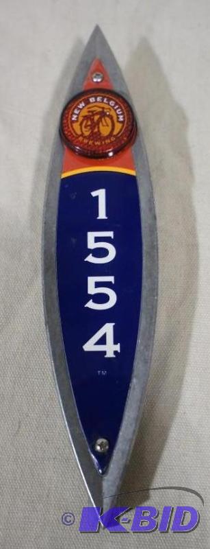 New Belgium &quot1554&quot Metal Tap Handle...