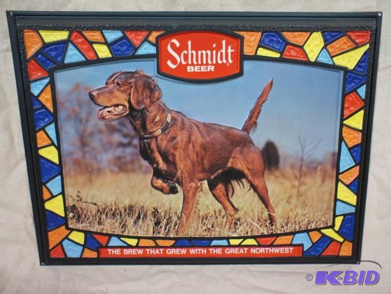 Schmidt Beer &quotIrish Setter&quot Box Lig...