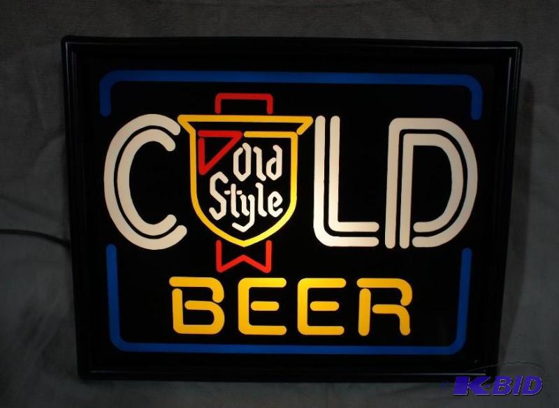 Old Style Neo Neon Lighted Sign. Tested  Wor...