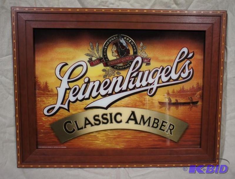 Leinenkugels Classic Amber Mirror. Dimension...
