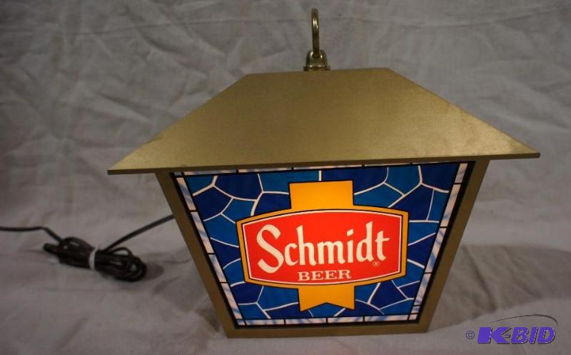 Schmidt Beer Coach Lamp - NEW OLD STOCK. Plea...