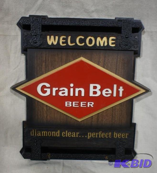 Grain Belt Beer &quotWelcome&quot Sign - 13...