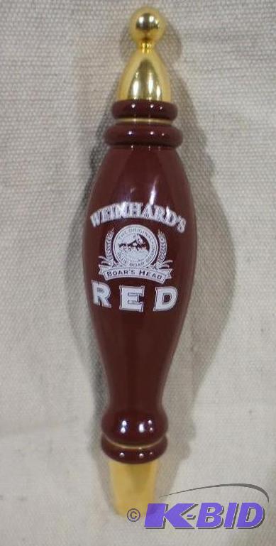 Cool Weinhards Boars Head Red Ceramic Tap K...