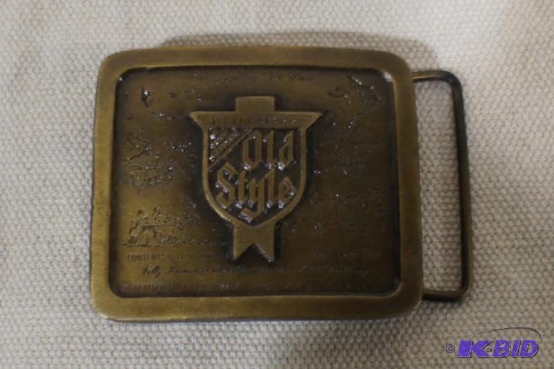 Old Style Beer &quot Belt Buckel&quot . Ple...