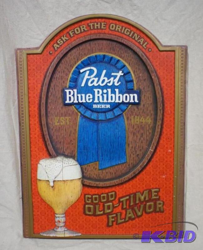 Pabst Blue Ribbon Sign - Very Big - 28&quot ...
