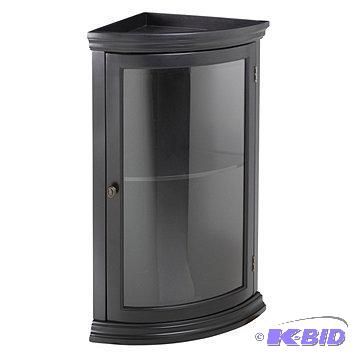 Brand New Black Corner Curio Cabinet, MSRP $...