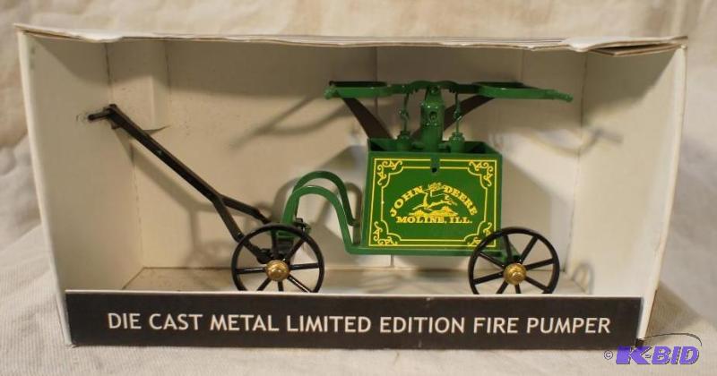 lot 11 image: New John Deere Diecast Metal &quotLimited Ed...