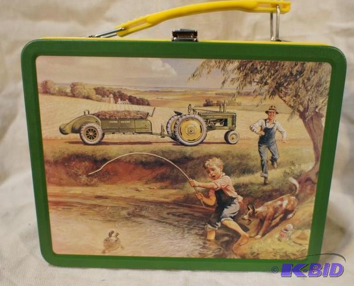 lot 23 image: John Deere Lunch Box - Series 1. Please see p...
