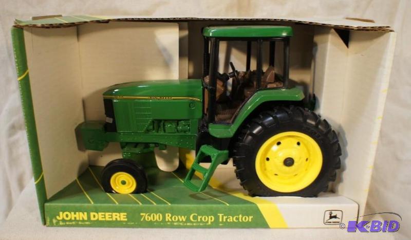 lot 26 image: New In Box John Deere 7600 Row Crop Tractor -...