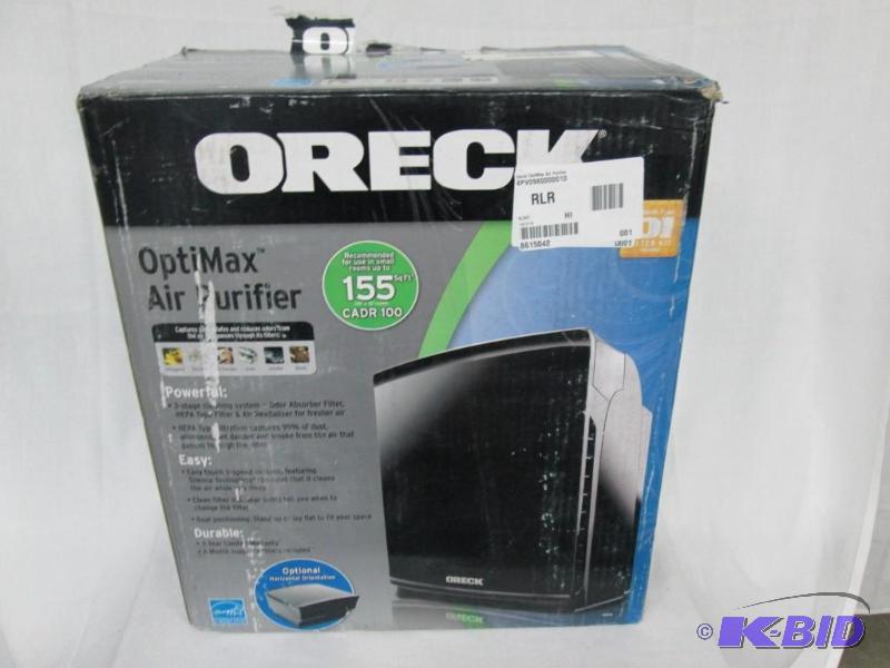 lot 11 image: Oreck OptiMax 94 HEPA Air Purifier