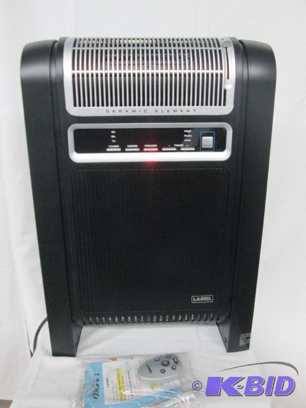 lot 19 image: Lasko 1500 Watt Cyclonic Heater