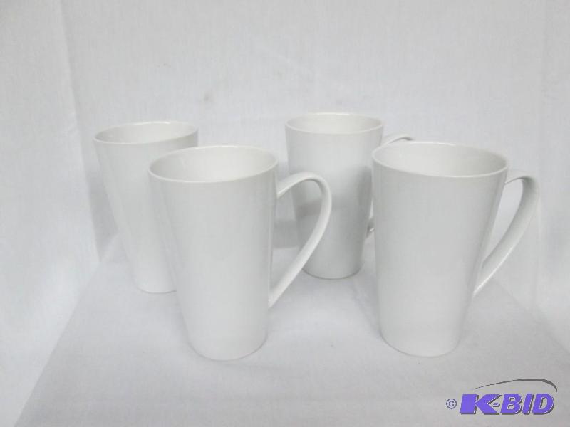 lot 39 image: Oversized Latte Mug - Set of 4