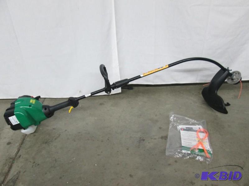 lot 9 image: Weed Eater 16 Curved Shaft Gas Grass Trimmer