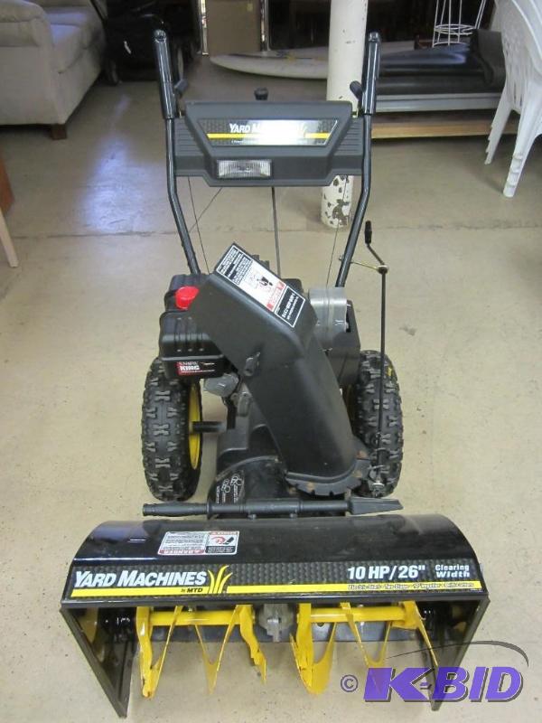 MTD Yard Machines Snow Blower
