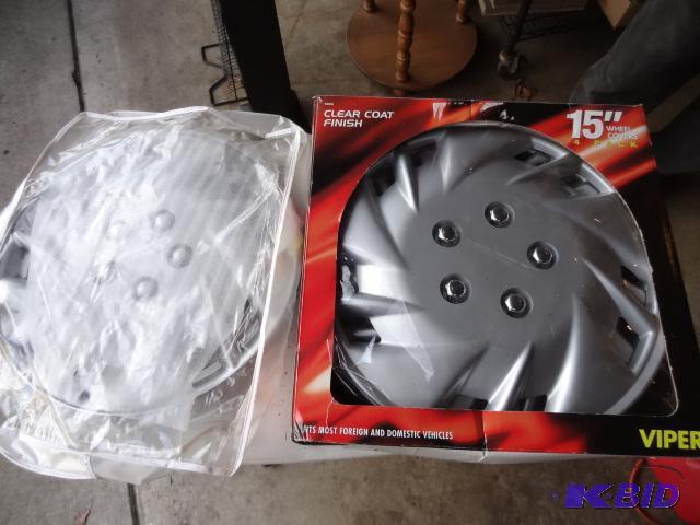 lot 108 image: 15" Wheel Cover, Qty 5...