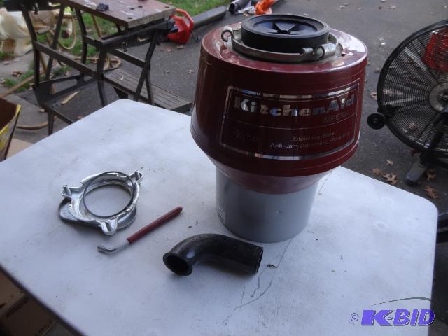 lot 157 image: Kitchen Aid Imperial 34 HP Kitchen Disposal...