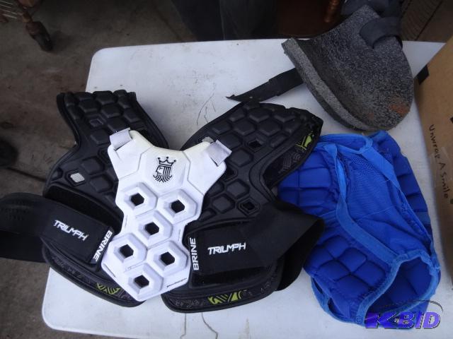 lot 188 image: Chest Protector, Knee Pads...