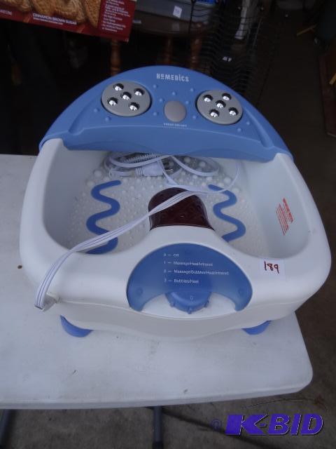 lot 189 image: Homedics, Foot Spa...