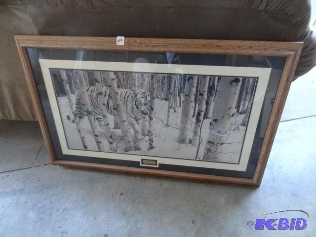 lot 252 image: Silent Majesty by Robert Coppel Print 41 X 25...
