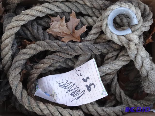 lot 26 image: 1" Rope 100 long...
