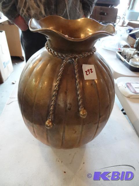 lot 272 image: Brass Spittoon...