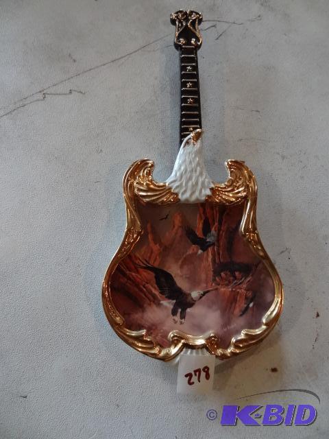 lot 278 image: Bradford Exhange Collectors Guitar. Sounds of...