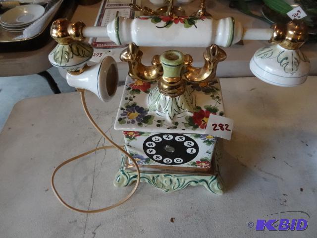 lot 282 image: Telephone Decanter...