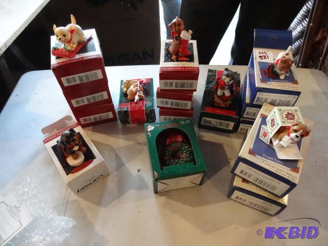 lot 321 image: 15 Hallmark Keep Sake Ornaments...