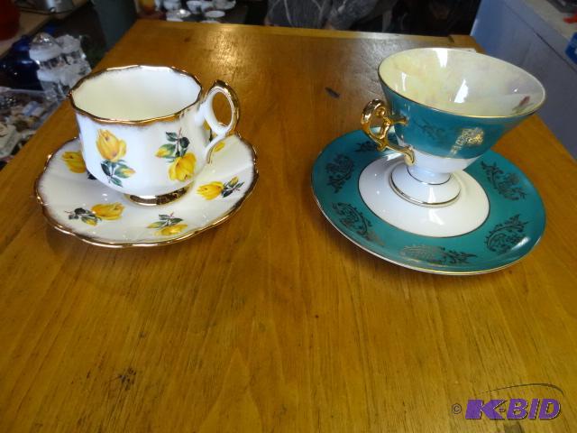 lot 347 image: Elizabethan and Royal Halsey China...