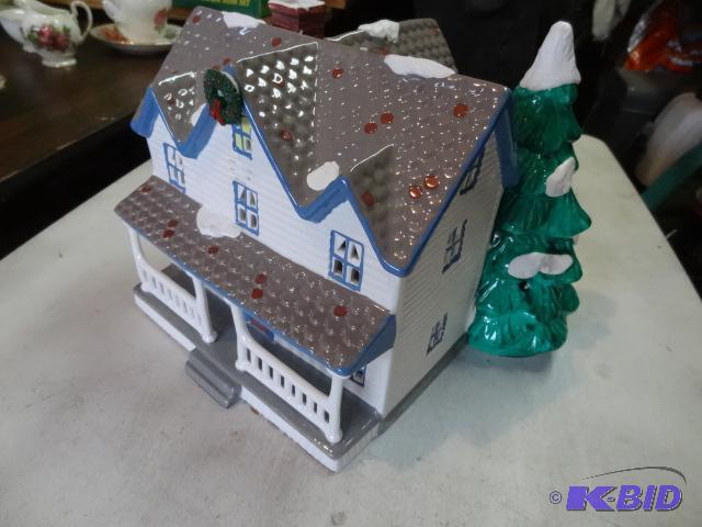 lot 369 image: Original Snow Village Farm House...