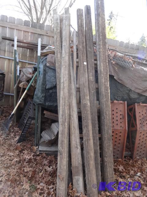 lot 46 image: 7 Green Treated Landscape Timbers 8...