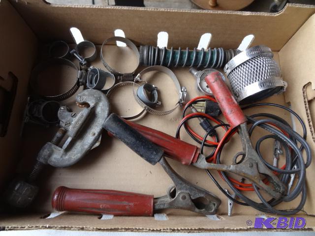 lot 99 image: Hose Clamps, Pipe Cutter and more...