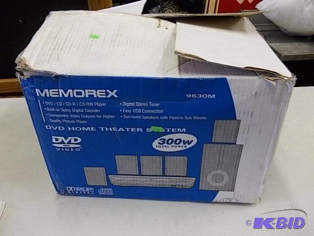 Memorex DVD Home Theater System (Appears To B...