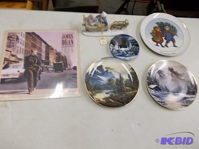 2-Franklin Mint Collector Plates, Paul Sebast...