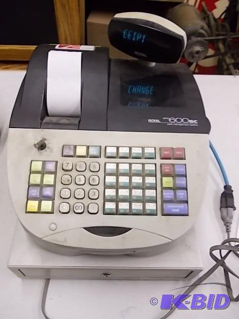 Royal Alpha 600 Cash Register With Drawer &am...