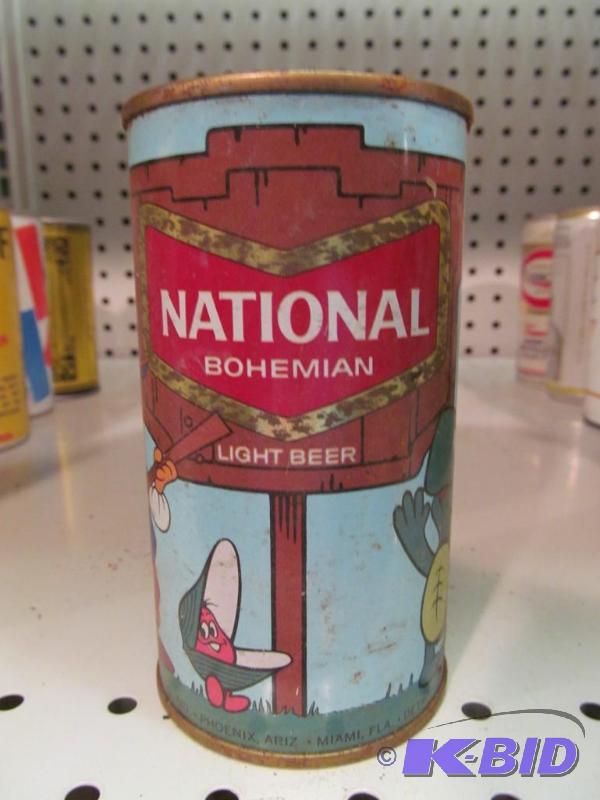 lot 29 image: National Bohemian Light Beer 12oz SS Beer Can Bank
