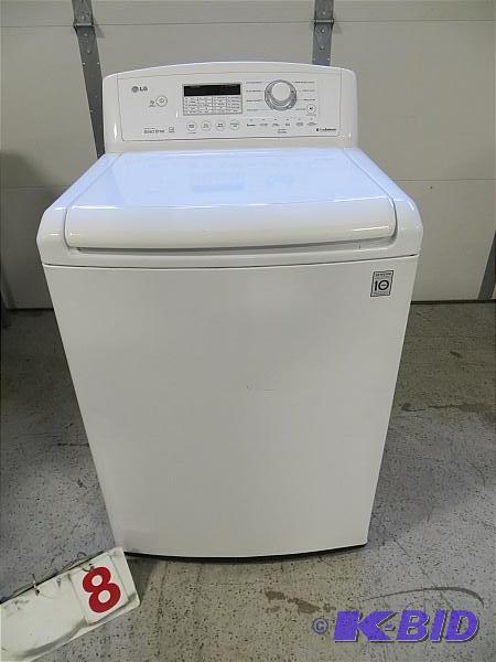 LG WT4870CW White 27&quot Top load Washer wi...