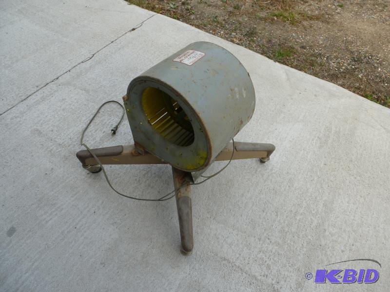 Dayton Floor Fan 10&quot blower on wheel st...