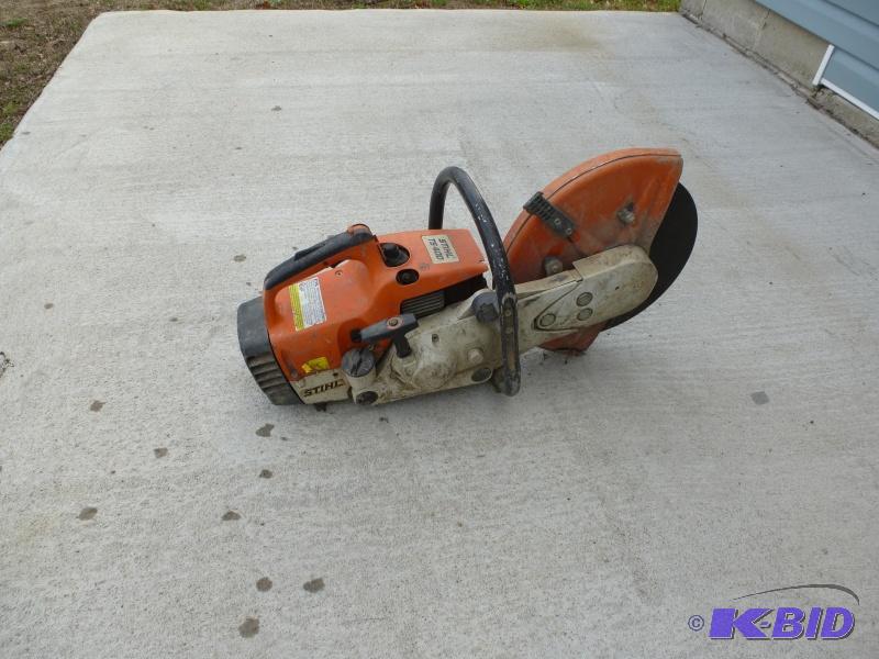 Stihl&nbspCement saw Model# TS 400 14&quot...